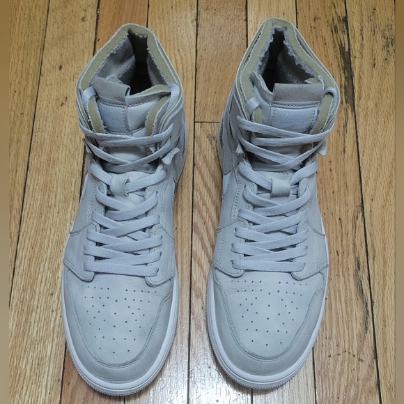 Men's Gray High-Top Sneakers - Picture 3 of 10